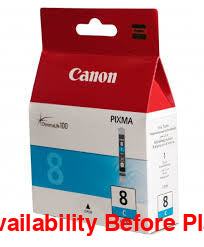 CANON-INK-CLI-8 C-IP3300/IP4200/IP4300/IP5200/IP5300/IP6600D/IP6700D/PRO9000/PRO9000MKII/MP500/MP800/IX4000/IX5000/MP970- YIELD 890 - Guards On Duty Shop & Security Guards
