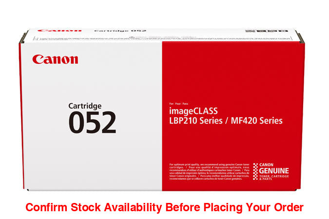 CANON-TONER- CRG 052 -LBP212X / LBP214DW / LBP215X / MF421DW / MF426DW / MF428X / MF429X - YIELD 3 100 - Guards On Duty Shop & Security Guards