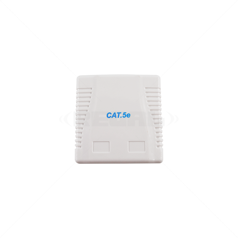 CAT5E Double Wall Box (o Connectors BNC/RJ45)