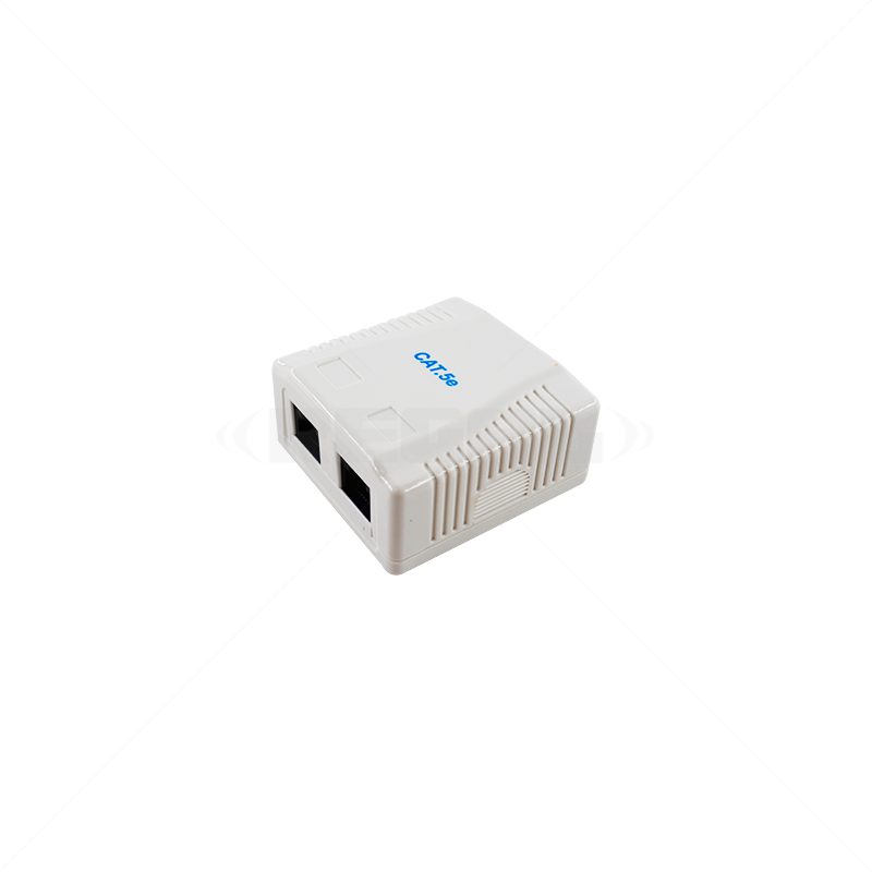 CAT5E Double Wall Box (o Connectors BNC/RJ45)