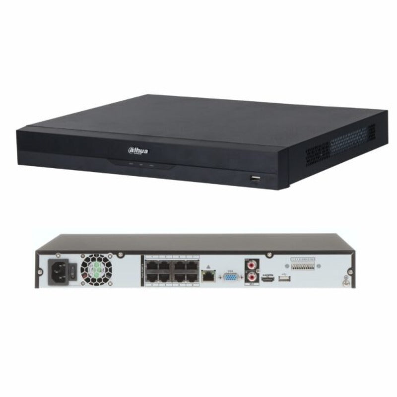 Dahua NVR 8CH 8 PoE 1 SATA WizSense