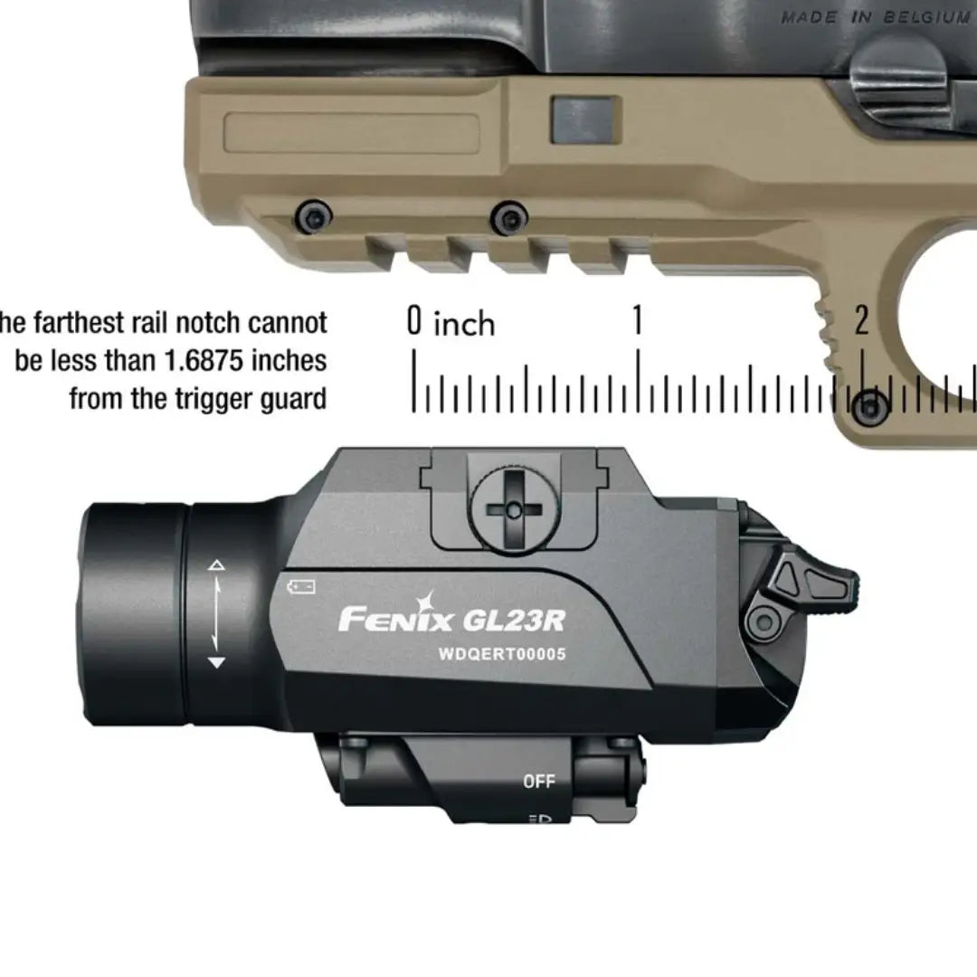 Fenix GL23R LED Flashlight (EU)