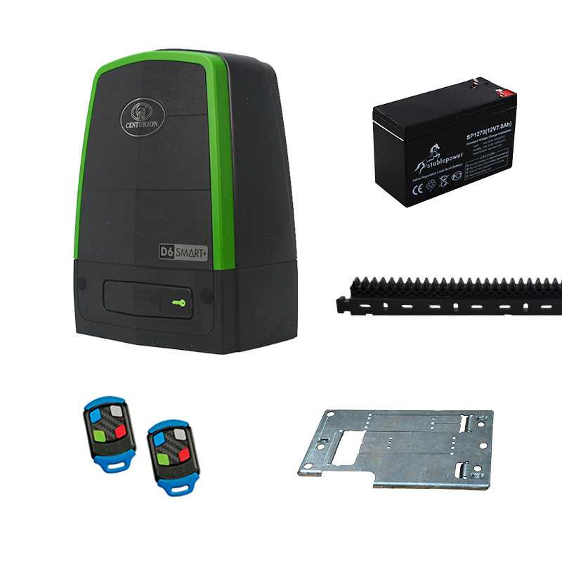 Centurion Motor Kit D6 SMART+ 2 x Tx4 RAZ Rack Battery Base Plate