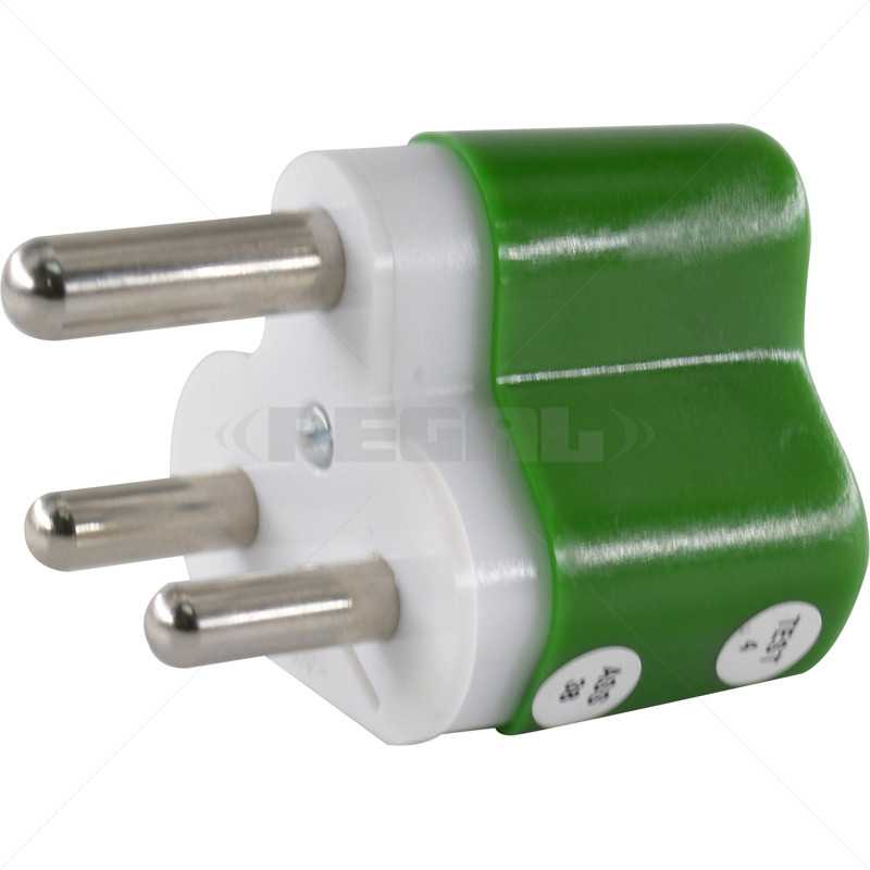 CL Protect Mains 16A Std Plug LED Green