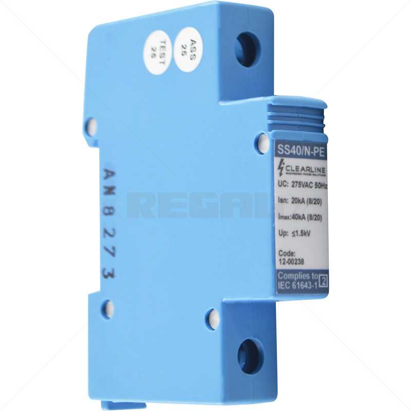 Clearline Surge Arrestor DB Board Single Phase SS40P