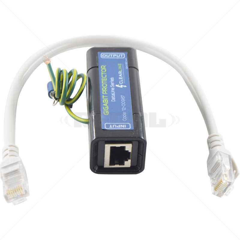 Clearline Surge Protector 1-Port Network 10/100 Base-T RJ45