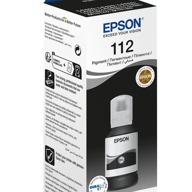 Epson - 115 Ecotank Pigment Black Ink Bottle