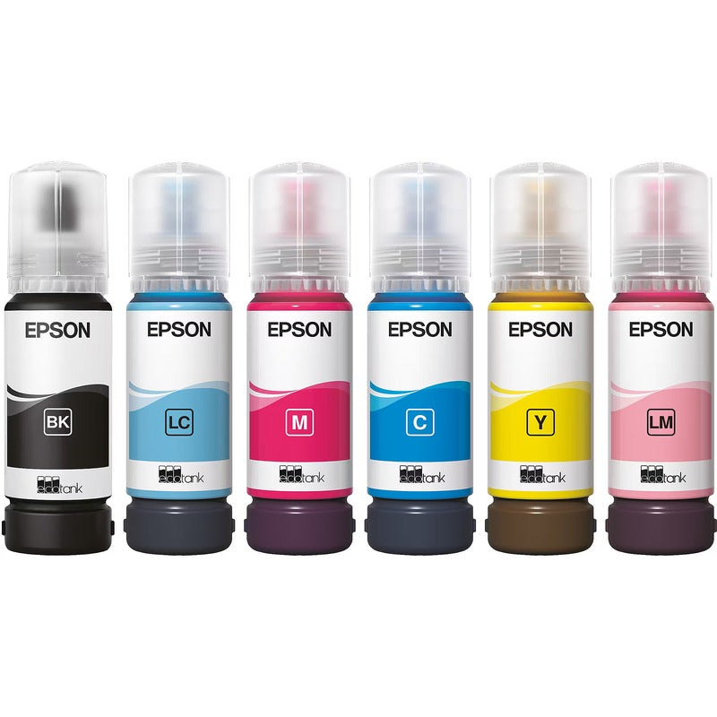 Epson - 108 Ecotank Black Ink Bottle, 5,400 Pages