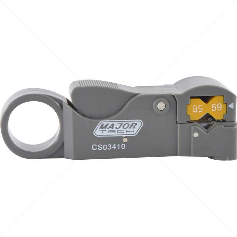 Coaxial Cable Stripper - Round Handle (o Conduit & Trunking)