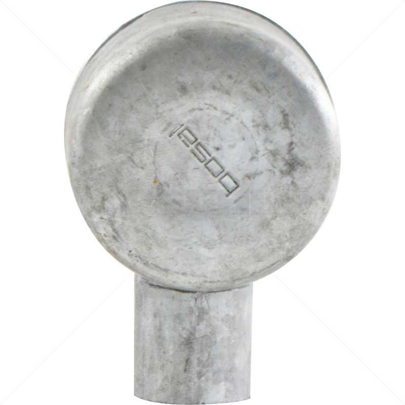 Conduit Bosal - 25mm 1-Way Box Galvanised incl Lid & Screws