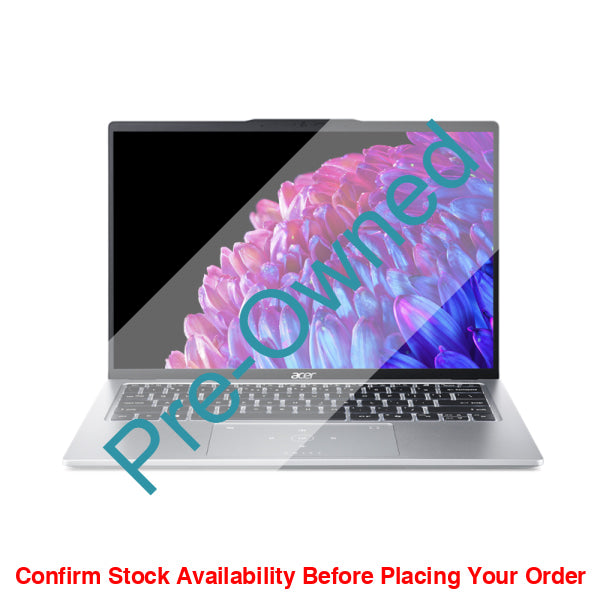 CPO ACER SWIFT GO SFG14-71-787B| INTEL CORE I7-13700H ATHENA | 14" 2,8K OLED SLIMBEZEL ADOBE 100% | 16GB LPDDR5 MEMORY |1024GB PCIE NVME SSD | AX + BLUETOOTH5 WI-FI 6 |QHD CAMERA | 65WH LI-ION BATTERY| BACK LIGHT KEYBOARD | FINGER PRINT READER | 65W TYPE - Guards On Duty Shop & Security Guards
