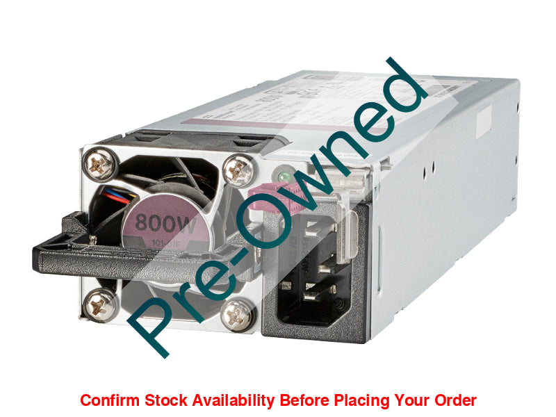 CPO HPE 800W FLEX SLOT PLATINUM HOT PLUG LOW HALOGEN POWER SUPPLY KIT CPO - BOX OPENED/BOX DAMAGED - Guards On Duty Shop & Security Guards
