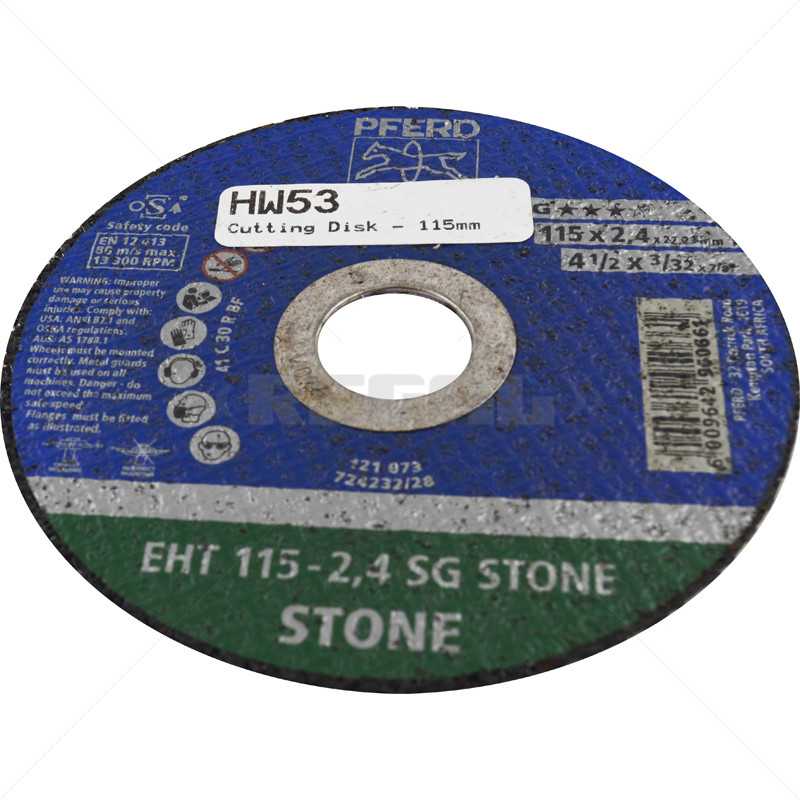 Cutting Disk - 115mm Masonry