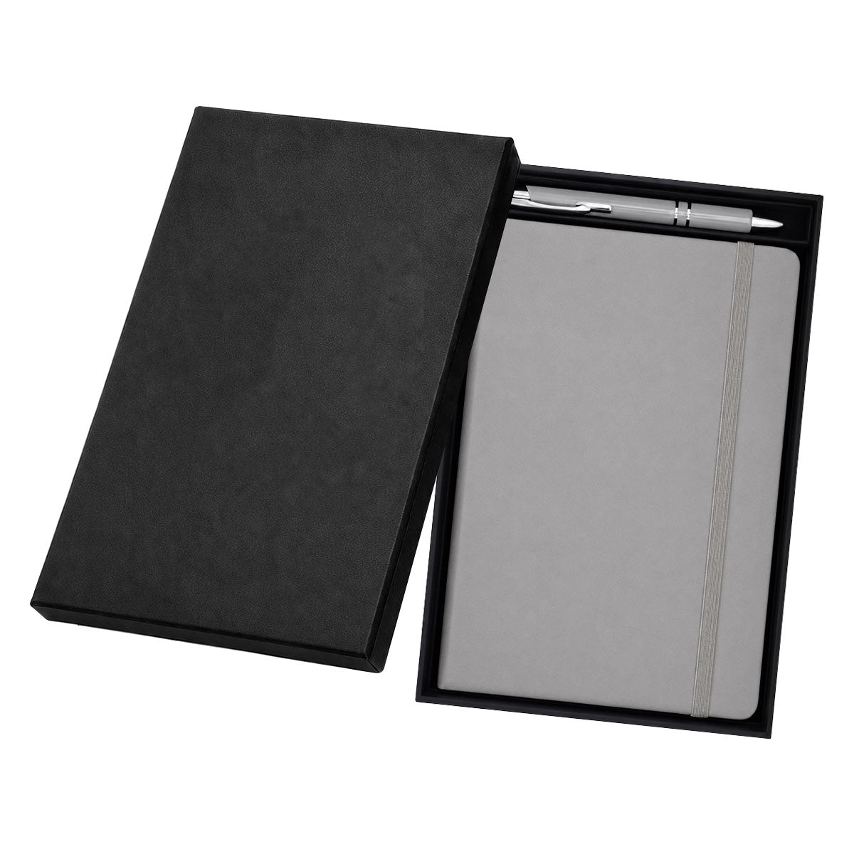 Zaylo Note Book & Pen Gift Set - Grey