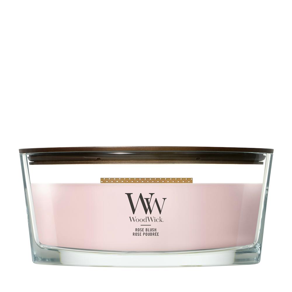 WoodWick Ellipse Candle - Rose Blush