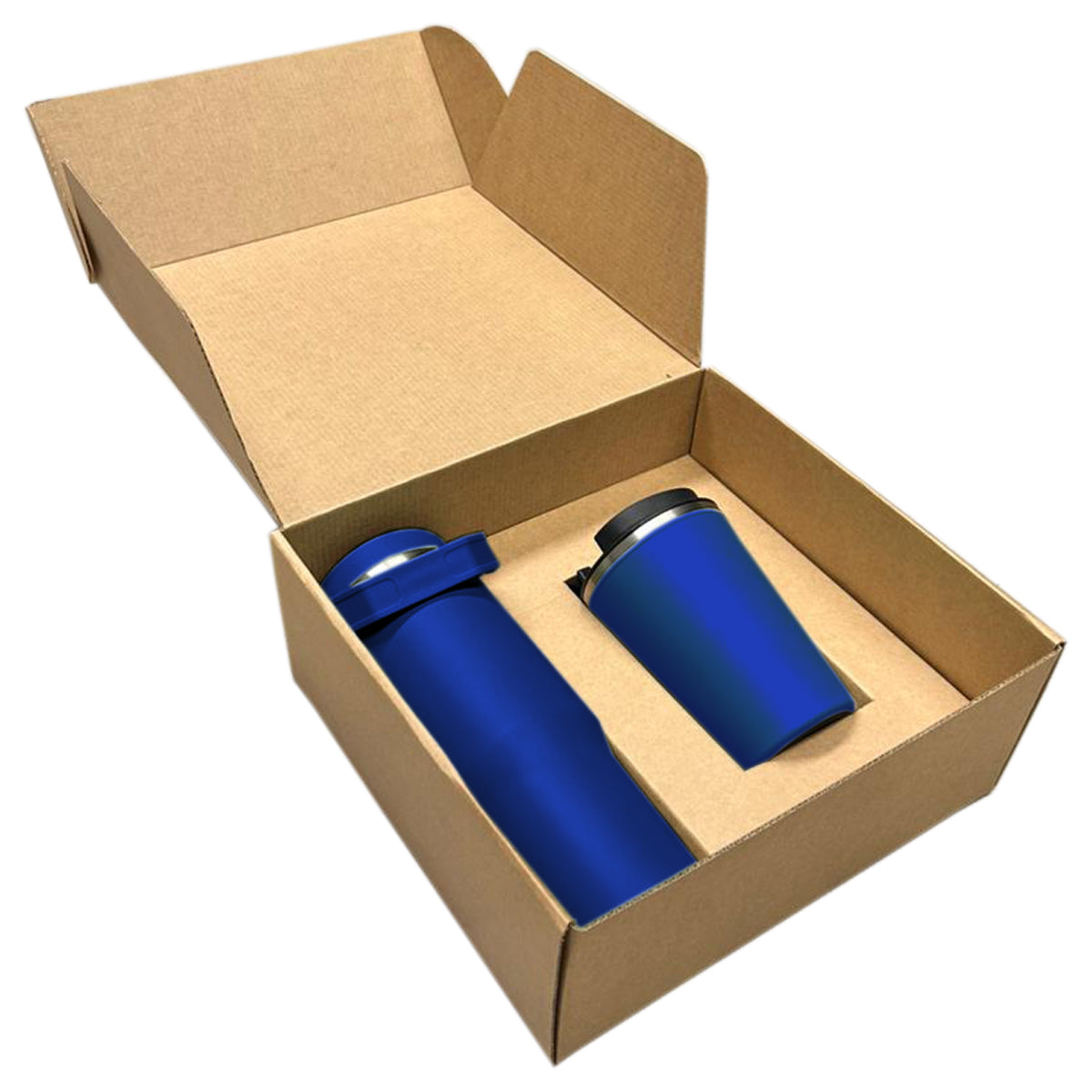 AquaFlow Drinkware Gift Set - Blue