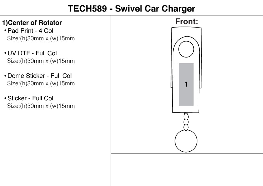 Swivel Car Charger