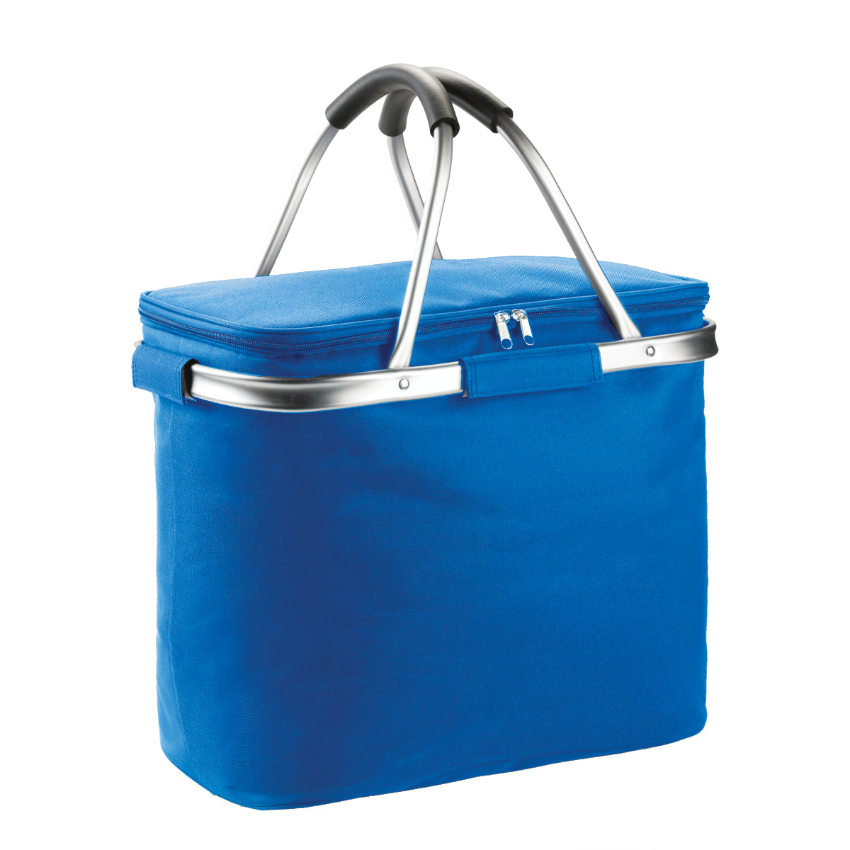 Picnic Cooler Basket - Royal Blue