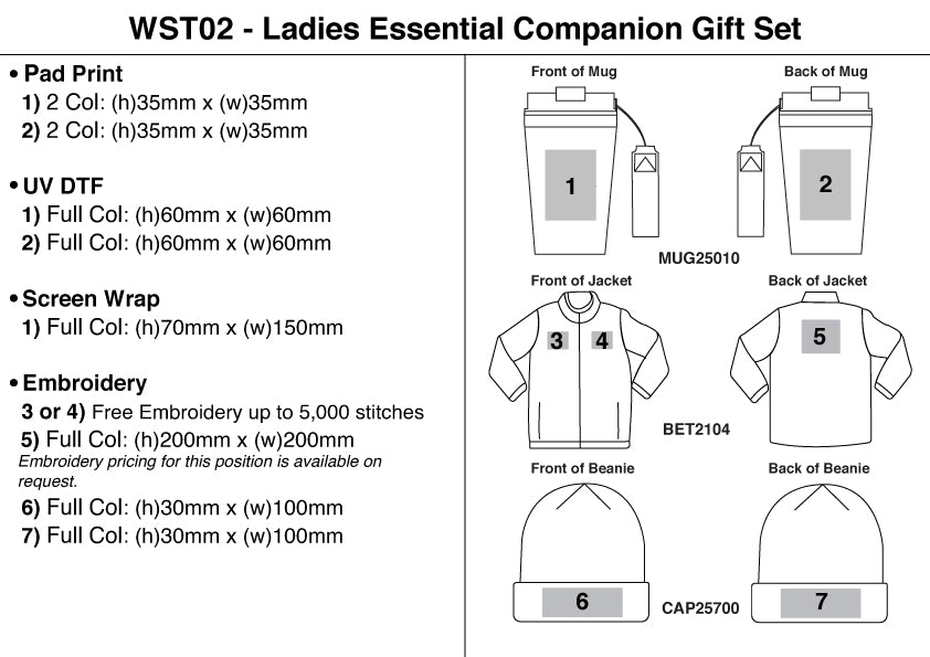 Ladies Essential Companion Gift Set