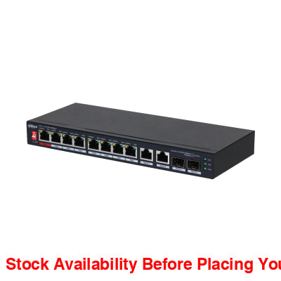 Dahua 10 Port Unmanaged Switch - Guards On Duty Shop & Security Guards