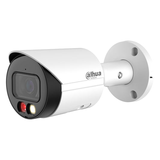 Dahua 2MP Smart Dual Light Bullet 2.8mm 30m - WizSense - Built-in Mic - Micro SD - view 2