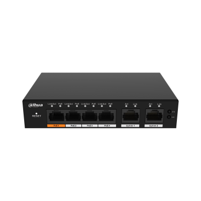 Dahua 6 Port Cloud Managed Gigabit Switch - Dahua 6 Port Cloud Managed Gigabit Switch