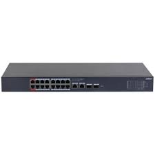 Dahua 20-Port Cloud Managed Desktop Gigabit Switch - 16-Port PoE
