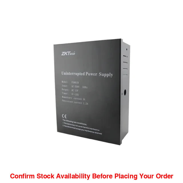 Dahua ZKTeco Power Supply - Guards On Duty Shop & Security Guards