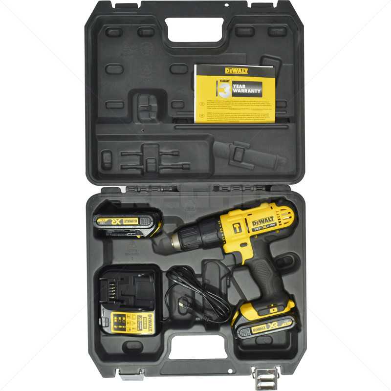 DeWalt Hammer Drill Driver Kit 18VDC XR