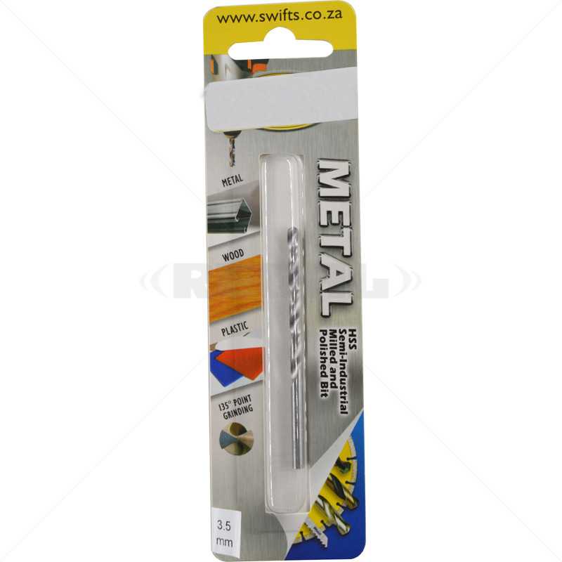 Drill Bit - Steel 3.5mm