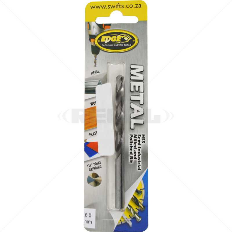 Drill Bit - Steel 6.0mm