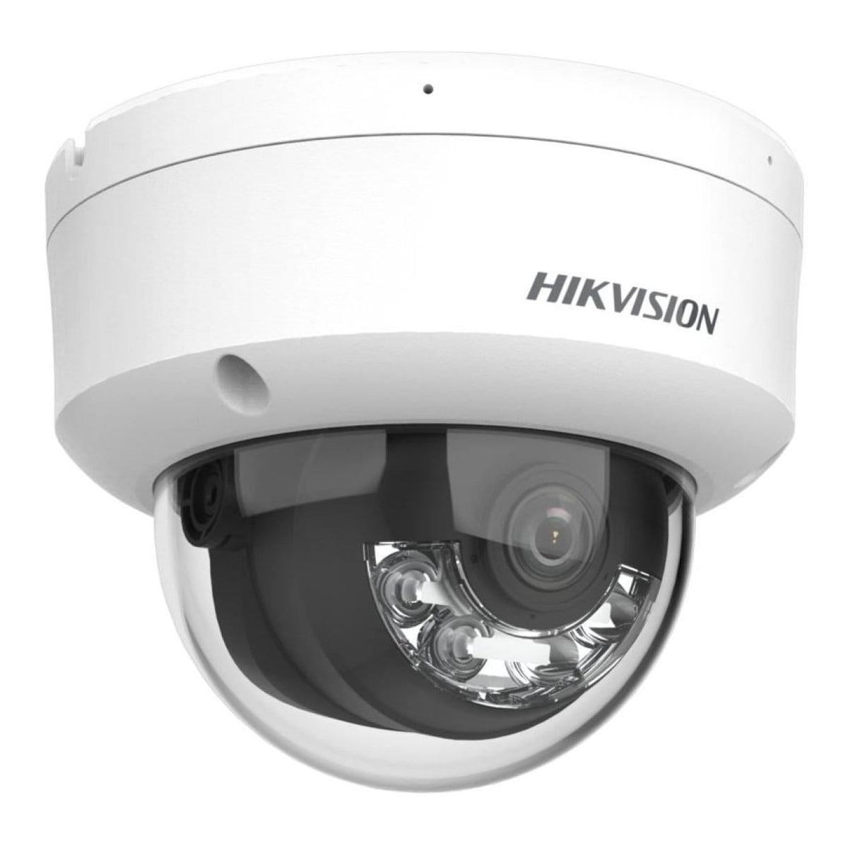 Hikvision Eco 4MP dome 2.8mm lens 30m hybrid IR/white light microphone 12VDC/POE