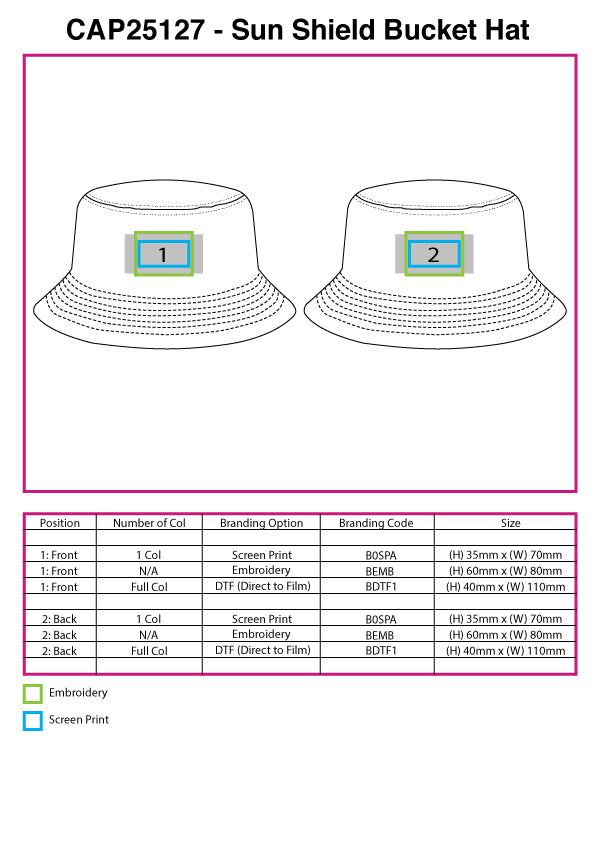 Sun Shield Bucket Hat