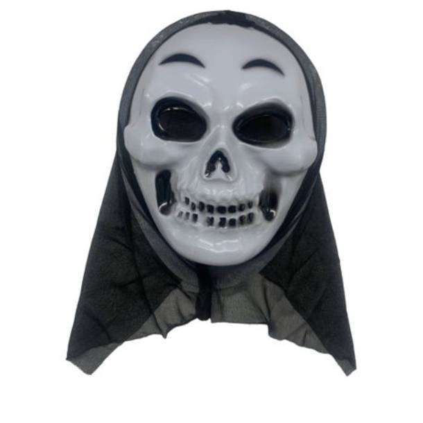 Grinning Skull White
