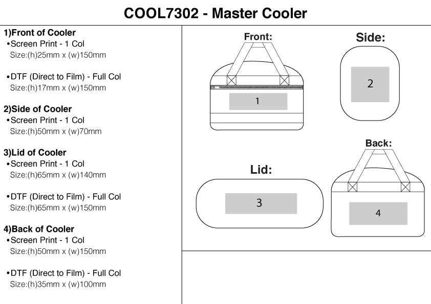 Master Cooler - branding