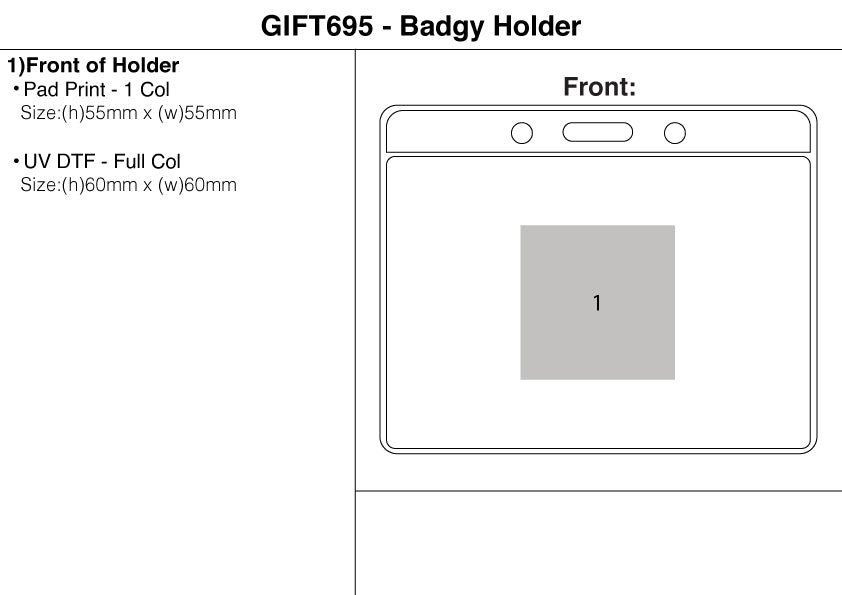 Badgy Holder