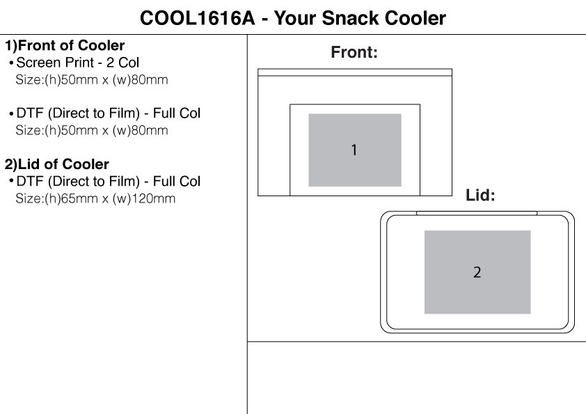 Your Snack Cooler - branding