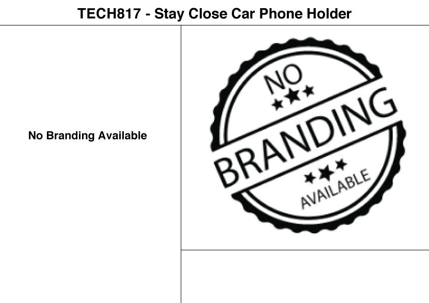 Stay Close Car Phone Holder - branding