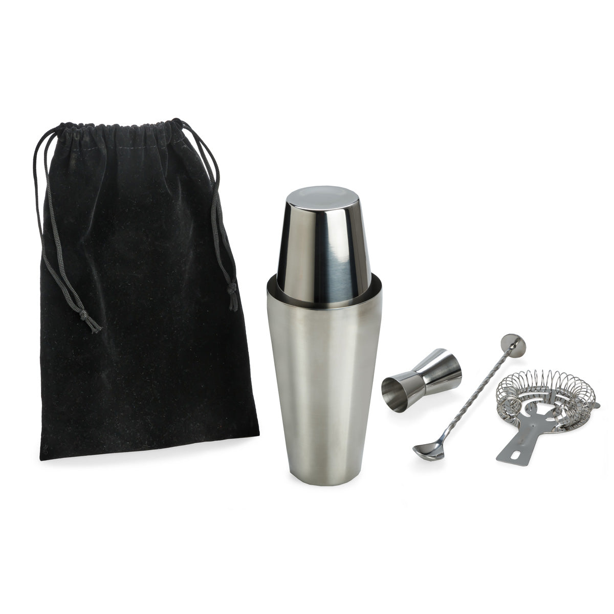 Arete Cocktail Set - Silver