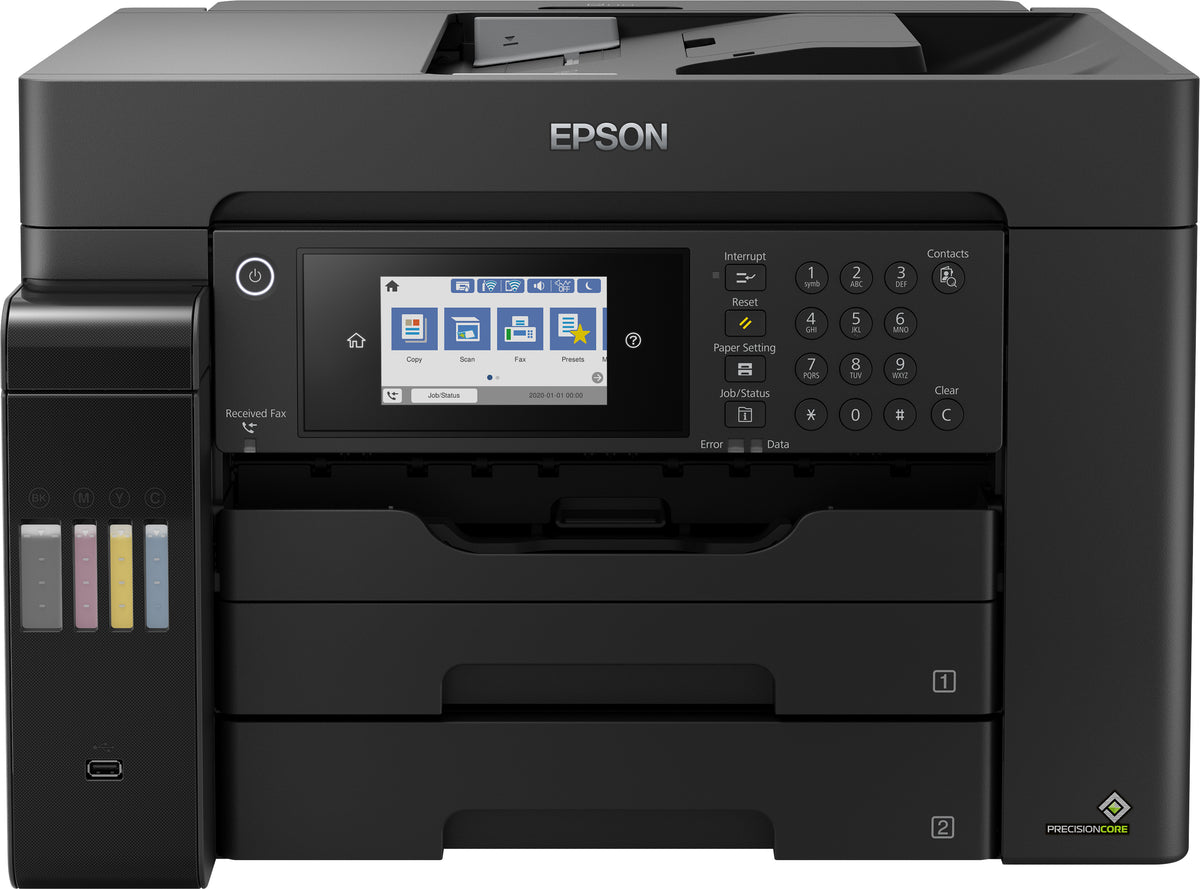Epson EcoTank L15160-Home Office 4in1 A3+ Col; 25PPM; Duplex; Wi-Fi; Wi-Fi Direct; Ethernet; Warranty 1 year Carry In