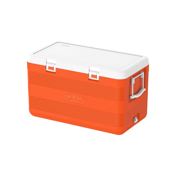 Cosmoplast Delux 145L Icebox Orange