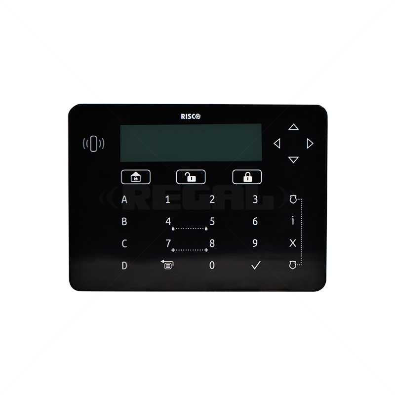 Elegant Keypad, Black w/ Prox (RPKELPB0000B)