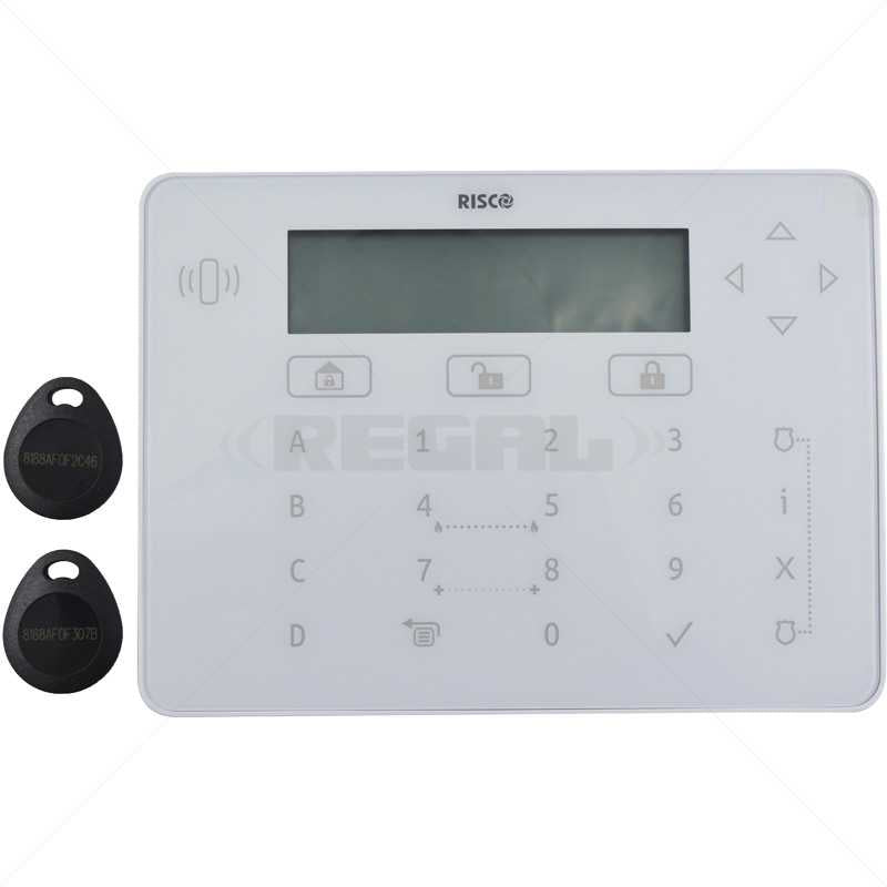 Elegant Keypad, White w/Prox (RPKELPWT000B)