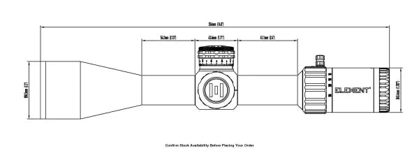 ELEMENT SCOPE HELIX 6-24X50 FFP APR-1C MOA Guards On Duty Security