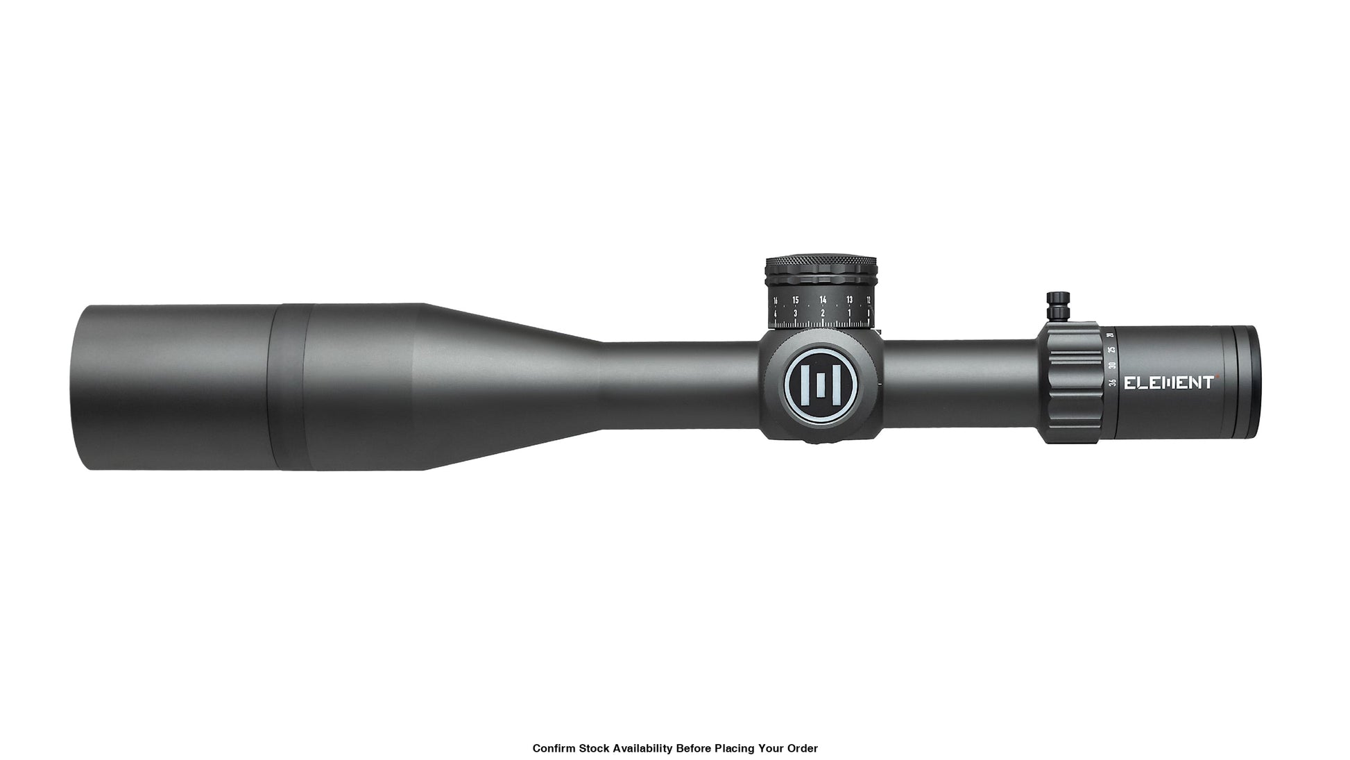 ELEMENT SCOPE THEOS 6-36X56 FFP APR-2D MRAD - ELEMENT SCOPE THEOS