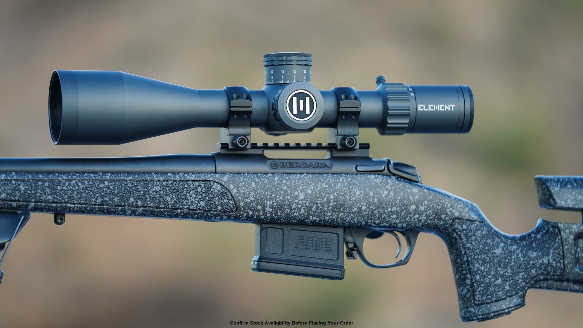 ELEMENT SCOPE THEOS 6-36X56 FFP APR-2D MRAD - ELEMENT SCOPE THEOS
