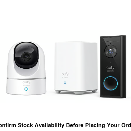 Eufy Battery Powered Video Doorbell 2K Kit + Indoor Cam - Guards On Duty Shop