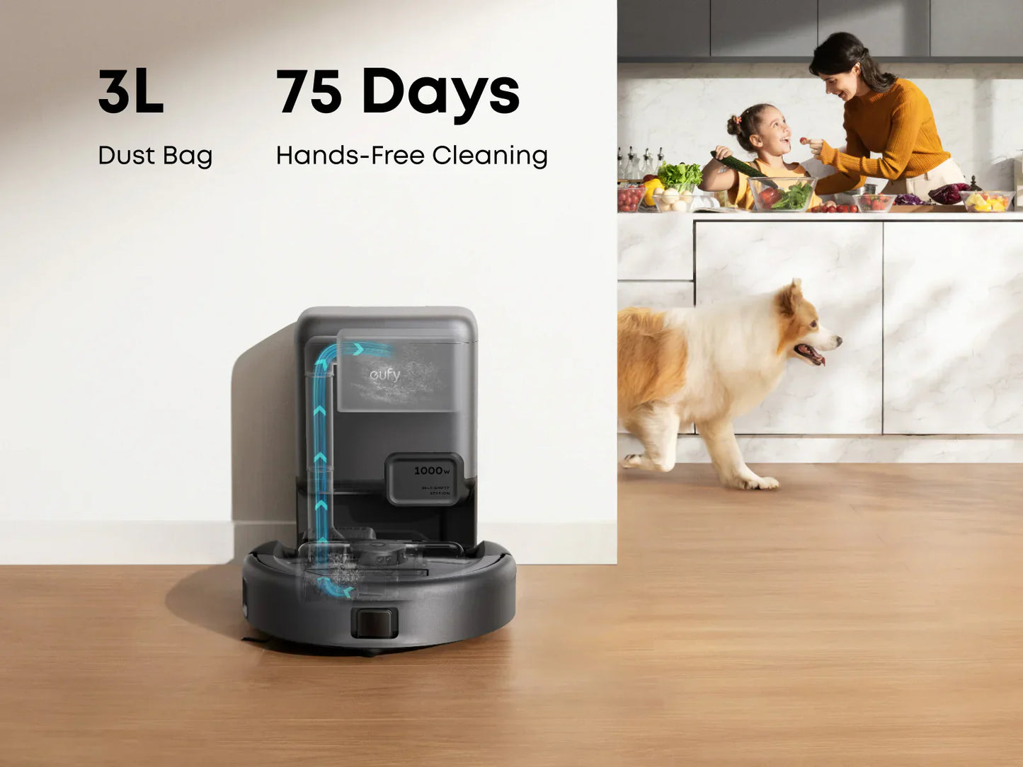 Eufy Robot Vacuum 3-in-1 E20 - Eufy Robot Vacuum
