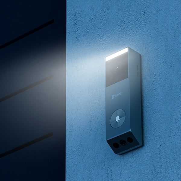 EZVIZ EP3x Pro Wi-Fi Solar Powered Doorbell 2K