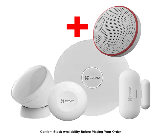 EZVIZ Smaert Home Sensor Kit + Free Siren
